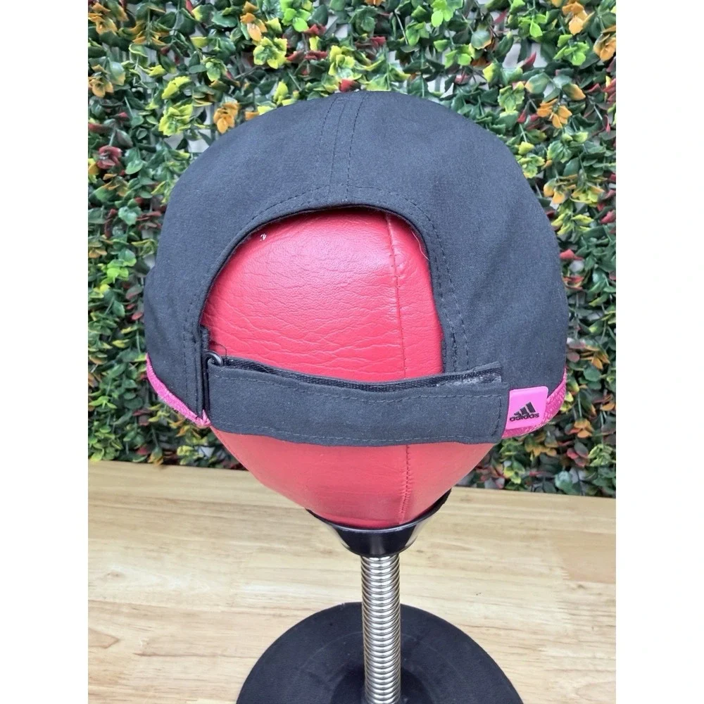 adidas Climacool Hat Cap Strapback Black Adjustable One Size Run Pickle Ball